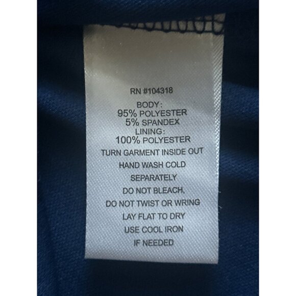 Allison Brittney Boho Paisley Dress With Bell Sleeves - Petite Small - Navy Blue - Picture 5 of 8